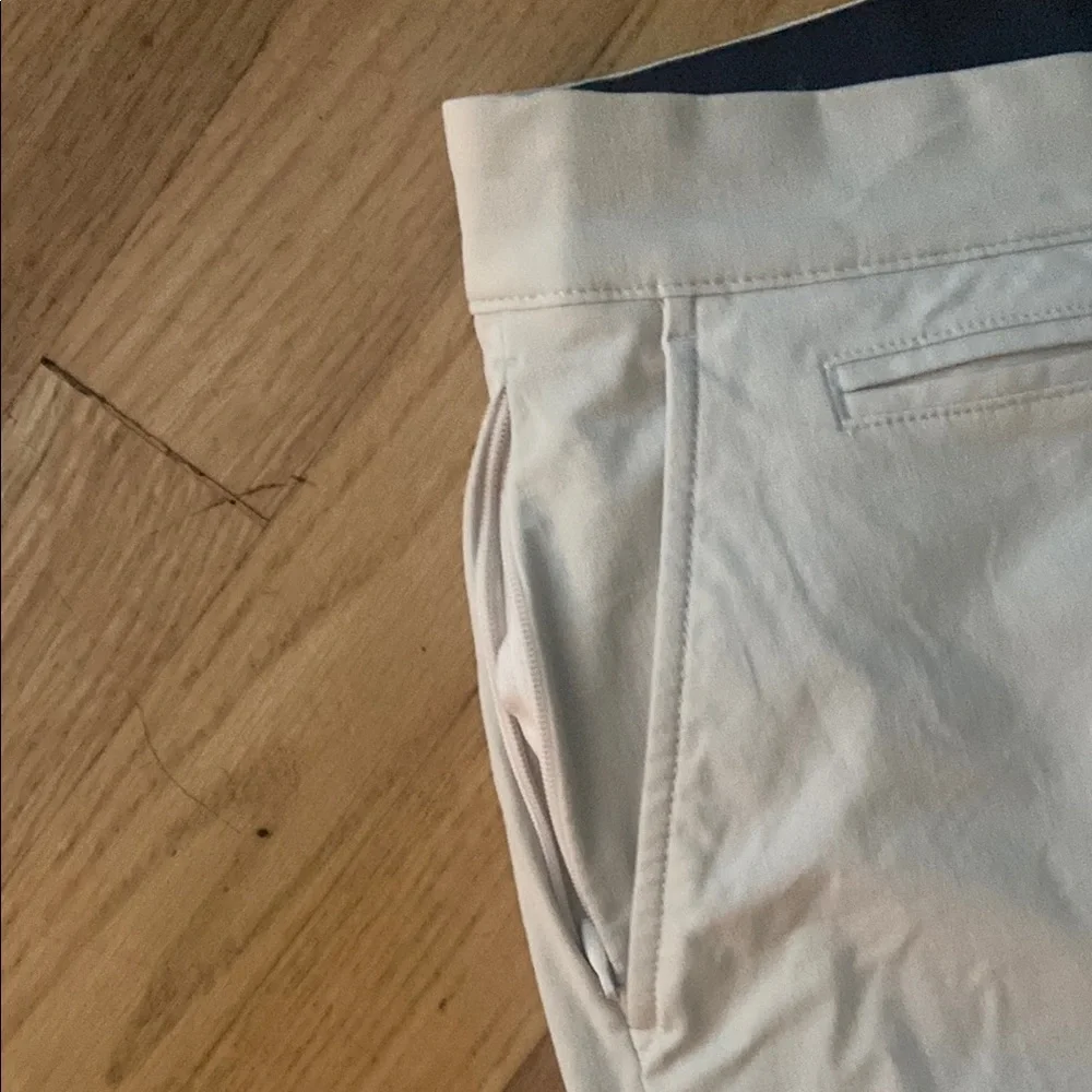 Men's Slim Fit Cream Chino Pants